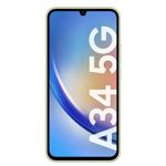 Celular Samsung Galaxy A34 5G 128GB 6GB Lima SM-A346MLGBARO