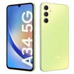 Celular Samsung Galaxy A34 5G 128GB 6GB Lima SM-A346MLGBARO