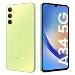Celular Samsung Galaxy A34 5G 128GB 6GB Lima SM-A346MLGBARO