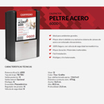 Calefactor Coppens 6000 Tb S. Derecha Peltre Acero Multigas