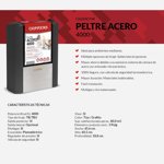 Calefactor Coppens 4000 Tb S Izquierda Peltre Acero Multigas