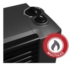 Calefactor Coppens 4000 Peltre Acero Tbu S/Derecha Multigas