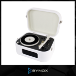 Tocadiscos Bynox con BTH - Cabezal Cerámico AI-TCD10W-BL