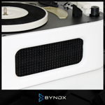 Tocadiscos Bynox con BTH - Cabezal Cerámico AI-TCD10W-BL