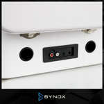 Tocadiscos Bynox con BTH - Cabezal Cerámico AI-TCD10W-BL