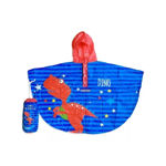 Capa De Lluvia Dinosaurio 4 A 8 Años Piloto Impermeable Niño