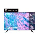 SMART TV 55" SAMSUNG UN55CU7000GCZB 4K UHD CRYSTAL NETFLIX YOUTUBE DISNEY AMAZON