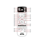 Control Remoto Original Para Proyector Epson S27 S31 X29 Etc