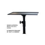 Soporte Bandeja Metalica 36x 26cm P Tripode Bafle Proyector - NEGRO