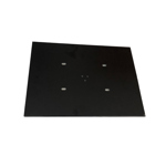 Soporte Bandeja Metalica 36x 26cm P Tripode Bafle Proyector - NEGRO