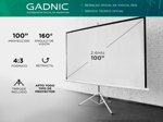 Kit Gadnic Proyector Spectacular + Pantalla Proyector Proj0003 100" + Tripode
