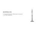 Soporte Para Proyector Gadnic Para Techo Pared Universal