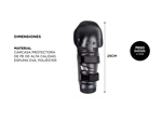 Kit protección Gadnic PRT1 Coderas Moto