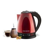 Pava Electrica Ken Brown Je-1254 Roja Acero Inoxidable 1,5 L