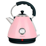 Pava Eléctrica Peabody Vintage Acero 1.7 L kv8213 Termometro
