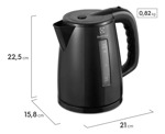 Pava Eléctrica Electrolux Efficient Eka10 Corte Para Mate