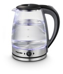 Pava Eléctrica Yelmo 1,8 Litros Pe-3907 Vidrio Templado Led