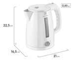 Pava Eléctrica Electrolux Eka21 1,7l Selector De Temperatura