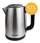 Pava Jarra Eléctrica Peabody Digital Acero 1,7 Lts Pe-dk1850