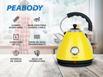 Pava Jarra Eléctrica Peabody Vintage KV8213A Rosa