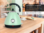 Pava Jarra Eléctrica Peabody Vintage KV8213A Rosa