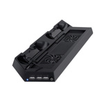 Base Vertical Ps4 / Slim + 2 Cooler + 2 Cargadores