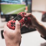 Joystick PS4 Time Rojo