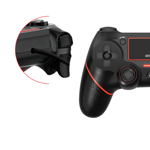Joystick Cobra X PS4/PS3/PC Level-Up Negro Rojo