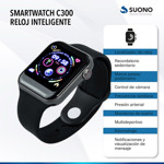 Reloj Inteligente Suono Smartwatch C300 Rojo