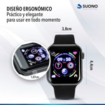 Reloj Inteligente Suono Smartwatch C300 Rojo