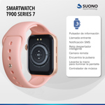 Reloj Inteligente Suono Smartwatch T900 Rosa
