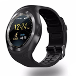 Reloj Inteligente Smartwatch Y1 Negro Deportivo Android IOS Cronometro Control de Musica