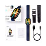 Smartwatch Kieslect Ks Pro Negro 2.01 Llamadas 2 Correas Diseño de la malla Milanese