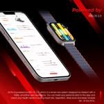 Smartwatch Kieslect Ks Pro Negro 2.01 Llamadas 2 Correas Diseño de la malla Milanese