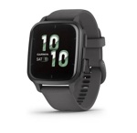 Garmin Reloj Smartwatch VENU SQ 2  Edad Fitness AMOLED - Gris Oscuro