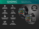 Reloj Inteligente Gadnic Smartwatch Deportivo y Urbano