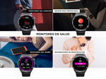 Smartwatch QCY GT2 S3 Deportivo Pantalla Amoled HD 143