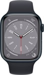 Reloj inteligente - Apple Watch Series 8 (45mm) con GPS - Midnight Sport Band - MNUL3LL/A