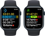 Reloj inteligente - Apple Watch Series 8 (45mm) con GPS - Midnight Sport Band - MNUL3LL/A