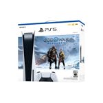 Sony PlayStation 5 825GB God of War Ragnarok color blanco y negro