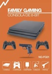 Consola Retro 8 Bits Ng-fg01 + 2 Joystick + Pistola + Juegos