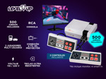 Consola Level UP Retro NES AV 500 Juegos Clásicos incorporados