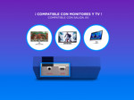 Consola Level UP Retro NES AV 500 Juegos Clásicos incorporados