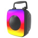 Parlante portable inalambrico con bluetooth LEDS NG-BT660