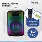 Parlante Portatil Karaoke Suono Bluetooth Usb