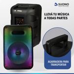 Parlante Portatil Karaoke Suono Bluetooth Usb