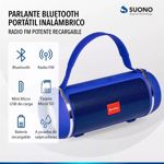 Parlante Portatil Bluetooth Suono Radio Fm Negro