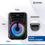 Parlante Portátil Inalámbrico Bluetooth