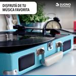 Tocadiscos Eléctrico Vintage Portátil SNPE-3000 Suono