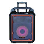 Parlante Potenciado Moonki Sound Ms-1200b - 10" - 1200w/80w - Inc. Mic C/Cable - Bat.